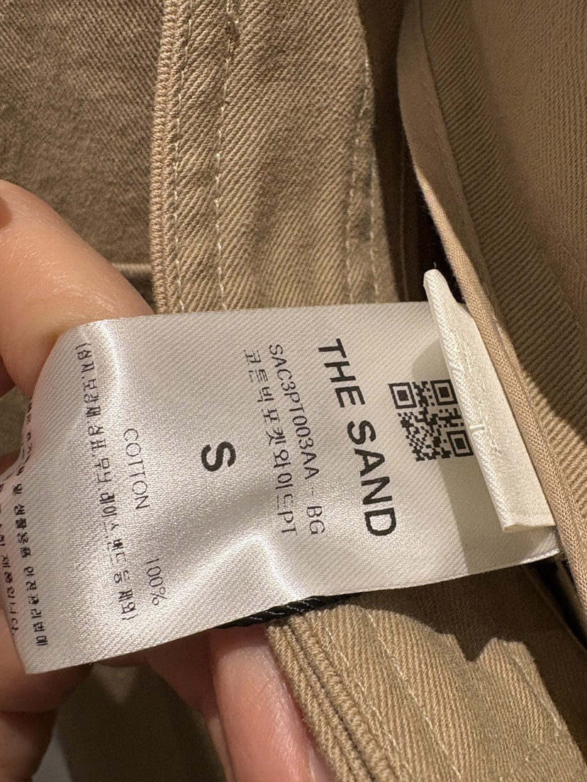 LMT（SAND LIMITED）韓國代購㊣女裝新款25秋冬休閑褲口袋棉質LMT/SAND LIMITED休閑褲