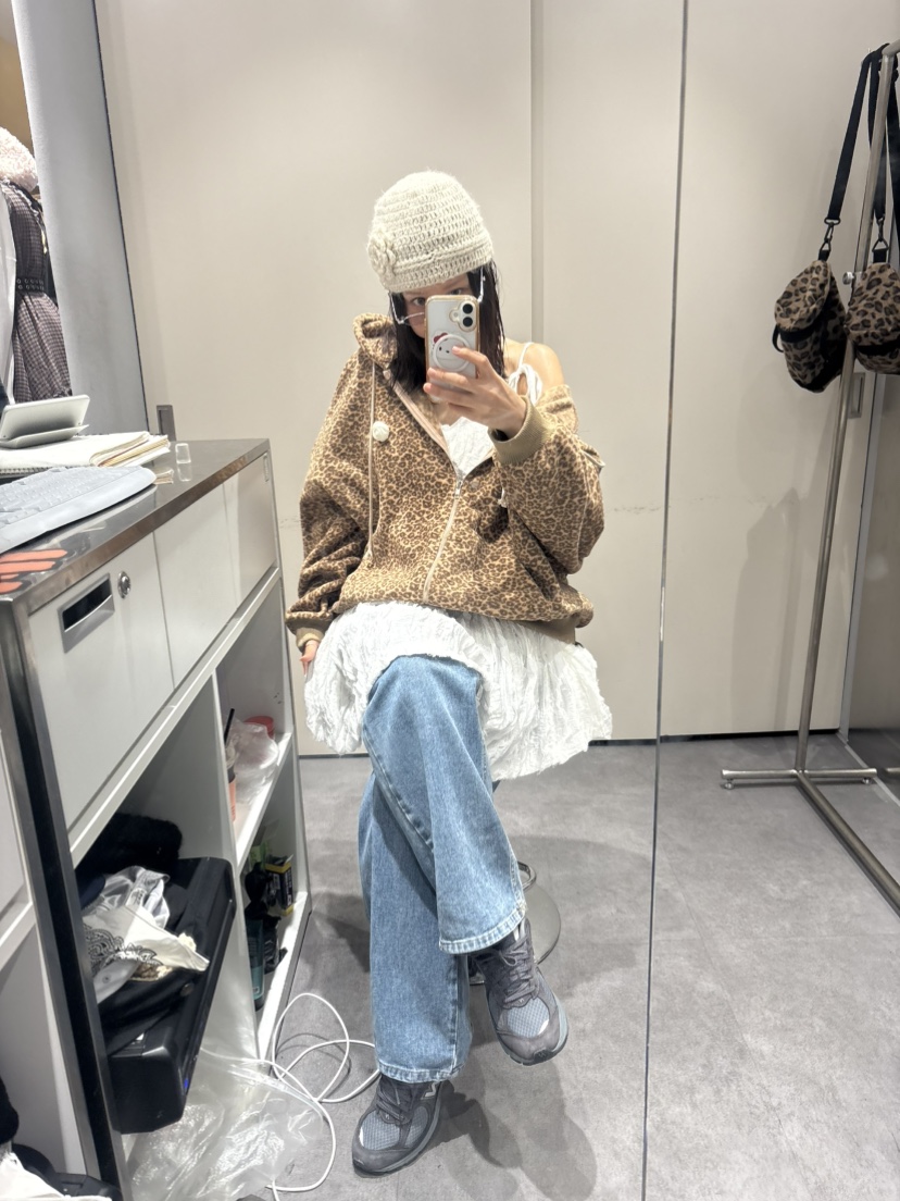 PLATFORM-L東大門㊣實拍女裝新品時尚人氣職業夾克連帽衫羊毛PLATFORM夾克