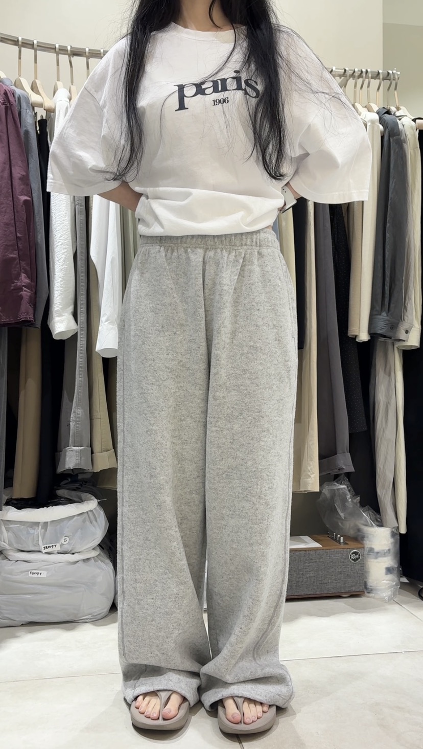 CURVY東大門㊣代購女士新款25秋冬真品推薦熱賣人氣休閑褲羊毛CURVY休閑褲