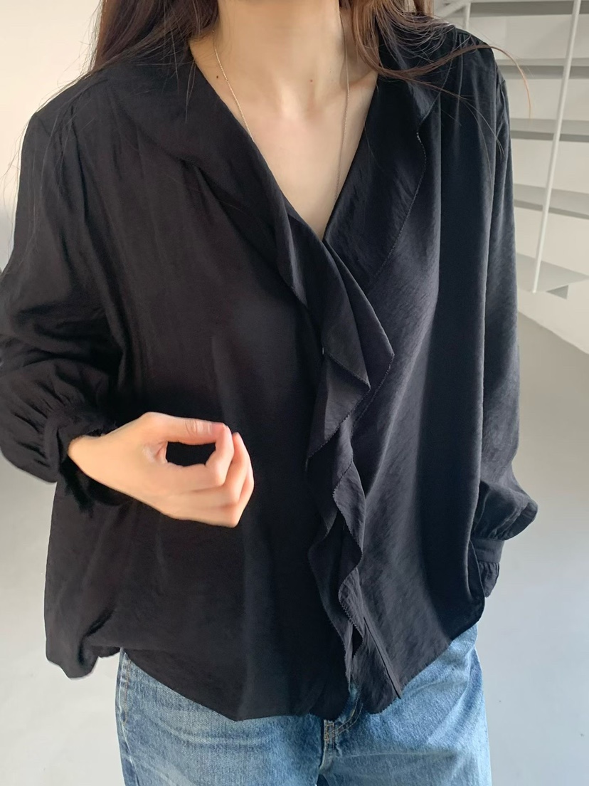 TAF東大門㊣直郵女士新品人氣職業25秋冬推薦熱賣襯衫蕾絲衫TAF襯衫/蕾絲衫