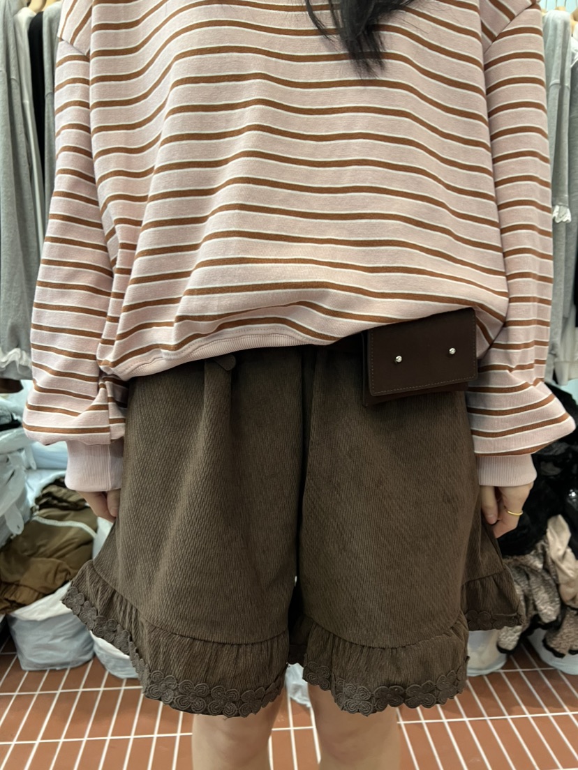BE&amp;BE韓國代購㊣女裝新品熱賣人氣真品腰帶絨面革腰帶BE&be腰帶圖色1