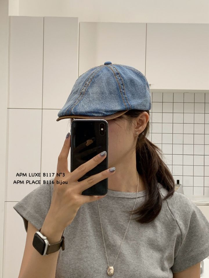 N3東大門㊣代購女裝新款熱賣真品推薦時尚休閑職業帽子貝雷N3帽子
