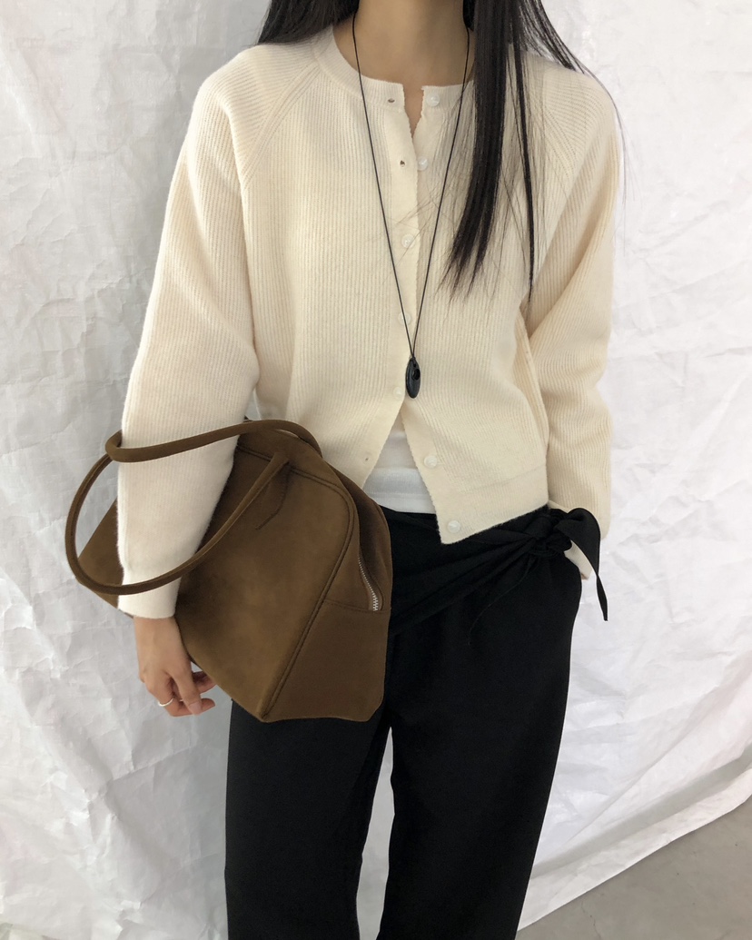 ROUGH東大門㊣代購女士新品推薦人氣時尚熱賣25秋冬針織衫開衫ROUGH針織衫