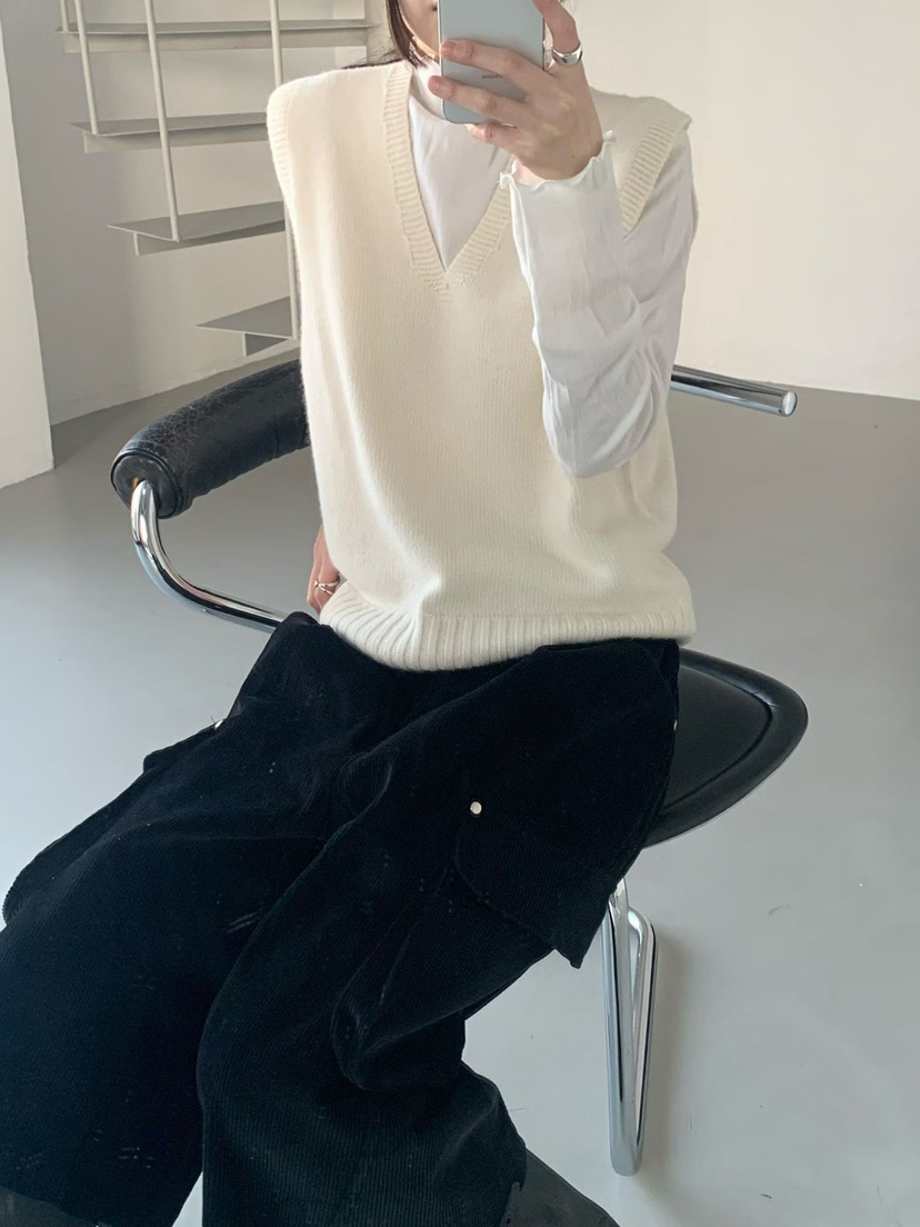 TAF東大門㊣代購女裝新品休閑時尚人氣真品25秋冬熱賣吊帶背心TAF吊帶/背心