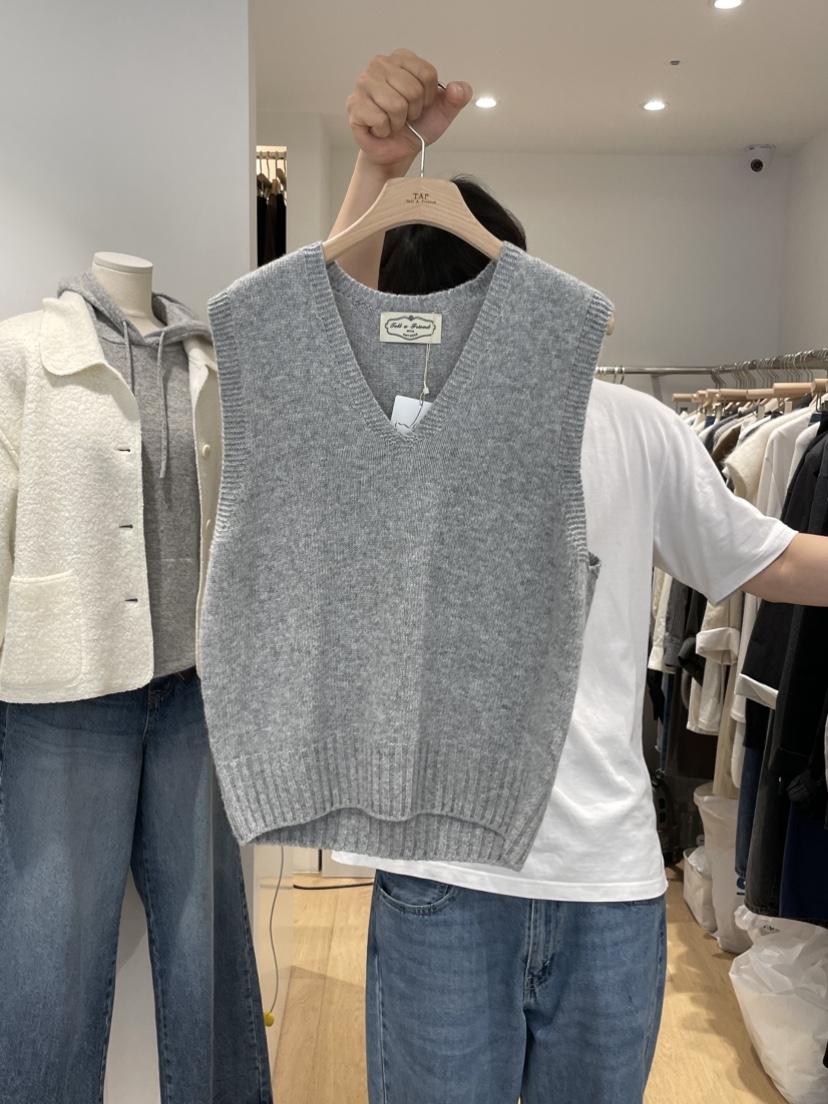 TAF東大門㊣代購女裝新品休閑時尚人氣真品25秋冬熱賣吊帶背心TAF吊帶/背心圖色2