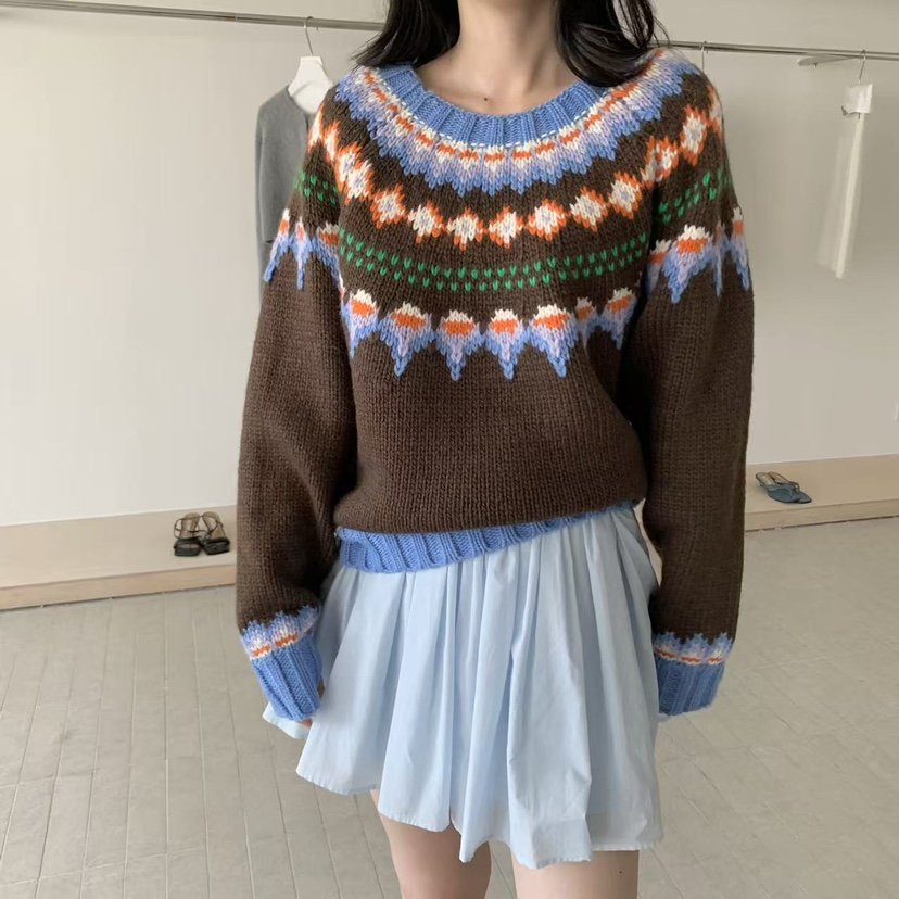 FRILL-T東大門㊣直郵女士新品推薦時尚職業人氣休閑針織衫FRILL-T針織衫
