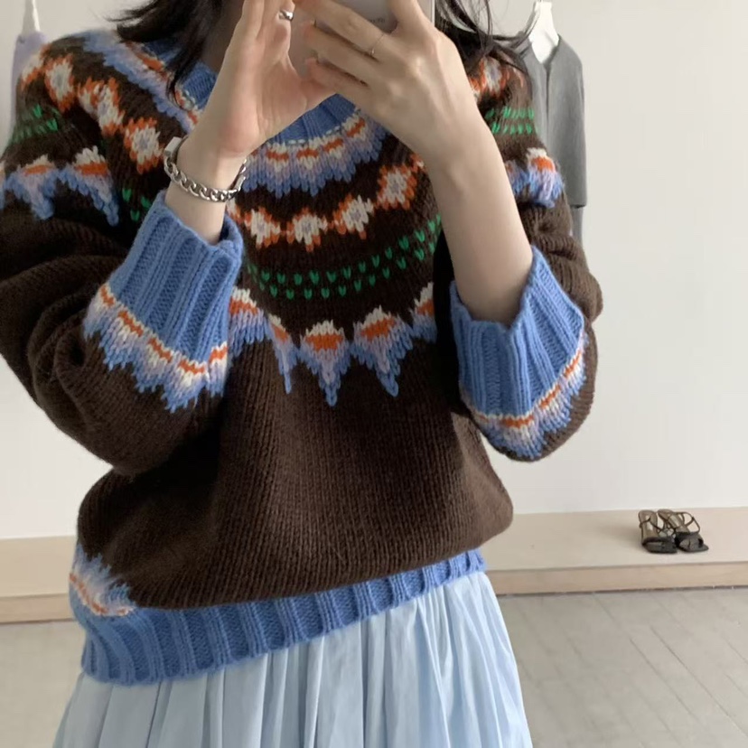 FRILL-T東大門㊣直郵女士新品推薦時尚職業人氣休閑針織衫FRILL-T針織衫