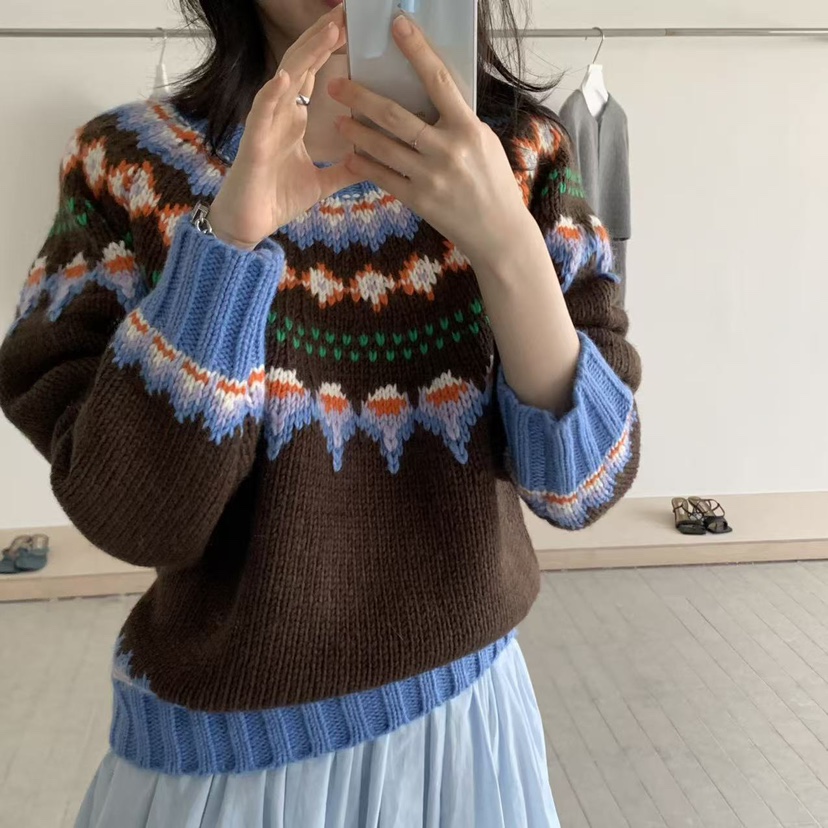 FRILL-T東大門㊣直郵女士新品推薦時尚職業人氣休閑針織衫FRILL-T針織衫