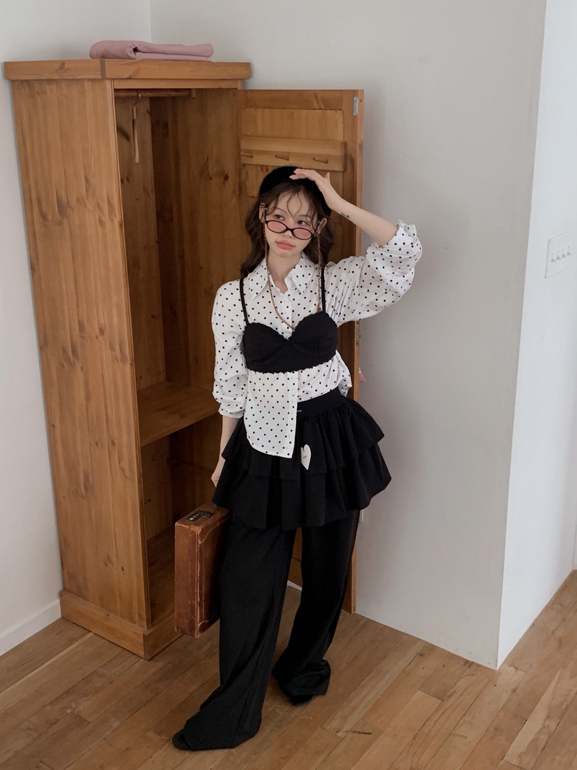 JKICHI韓國直郵㊣女裝新款休閑真品推薦人氣吊帶背心不含內搭JKICHI吊帶/背心