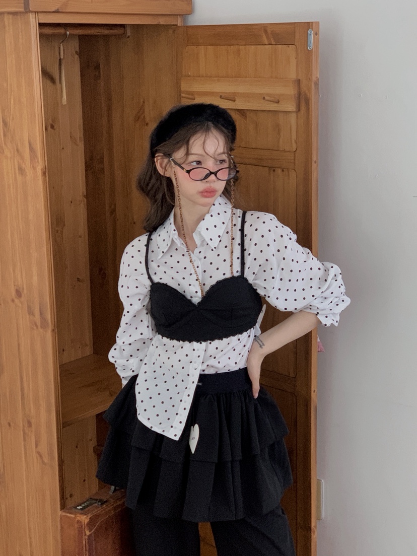 JKICHI韓國直郵㊣女裝新款休閑真品推薦人氣吊帶背心不含內搭JKICHI吊帶/背心