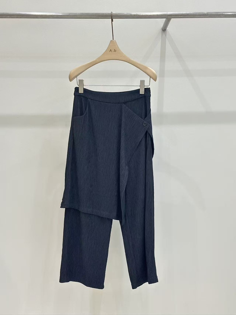 AUTUMN BEIGE-Q東大門㊣實拍女裝新品25秋冬休閑熱賣裙褲A.b/AUTUMN BEIGE裙褲圖色1