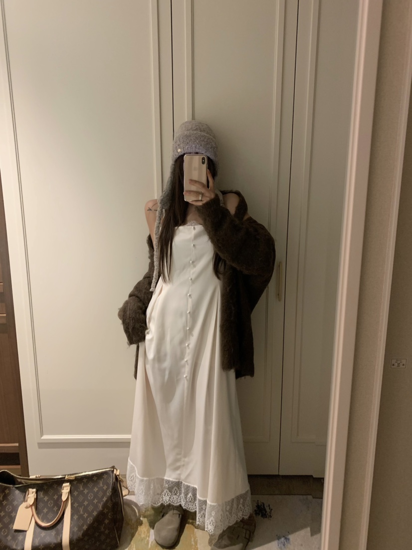 VIRKIN東大門㊣代購女裝新品人氣25秋冬時尚熱賣職業連衣裙VIRKIN連衣裙