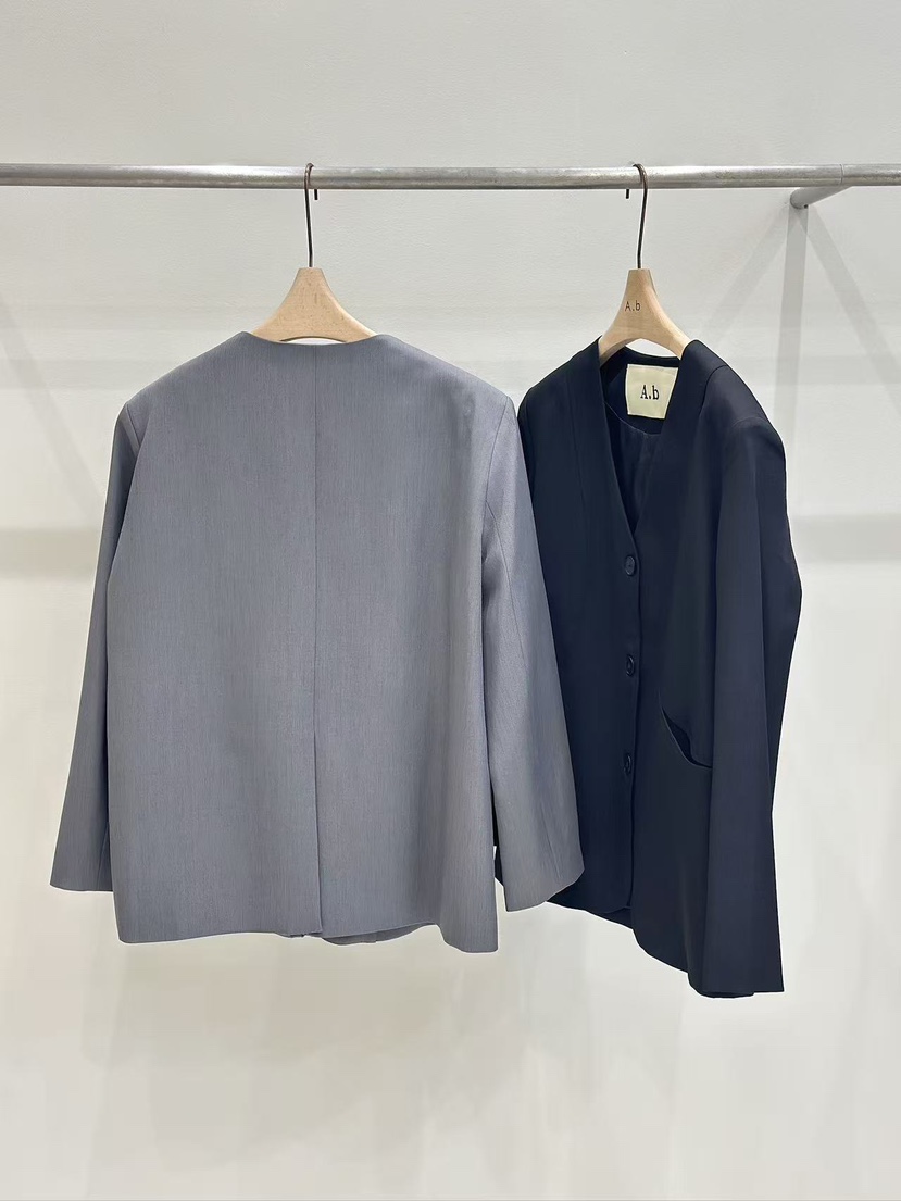 AUTUMN BEIGE-Q東大門㊣直郵女士新品休閑推薦25秋冬夾克A.b/AUTUMN BEIGE夾克