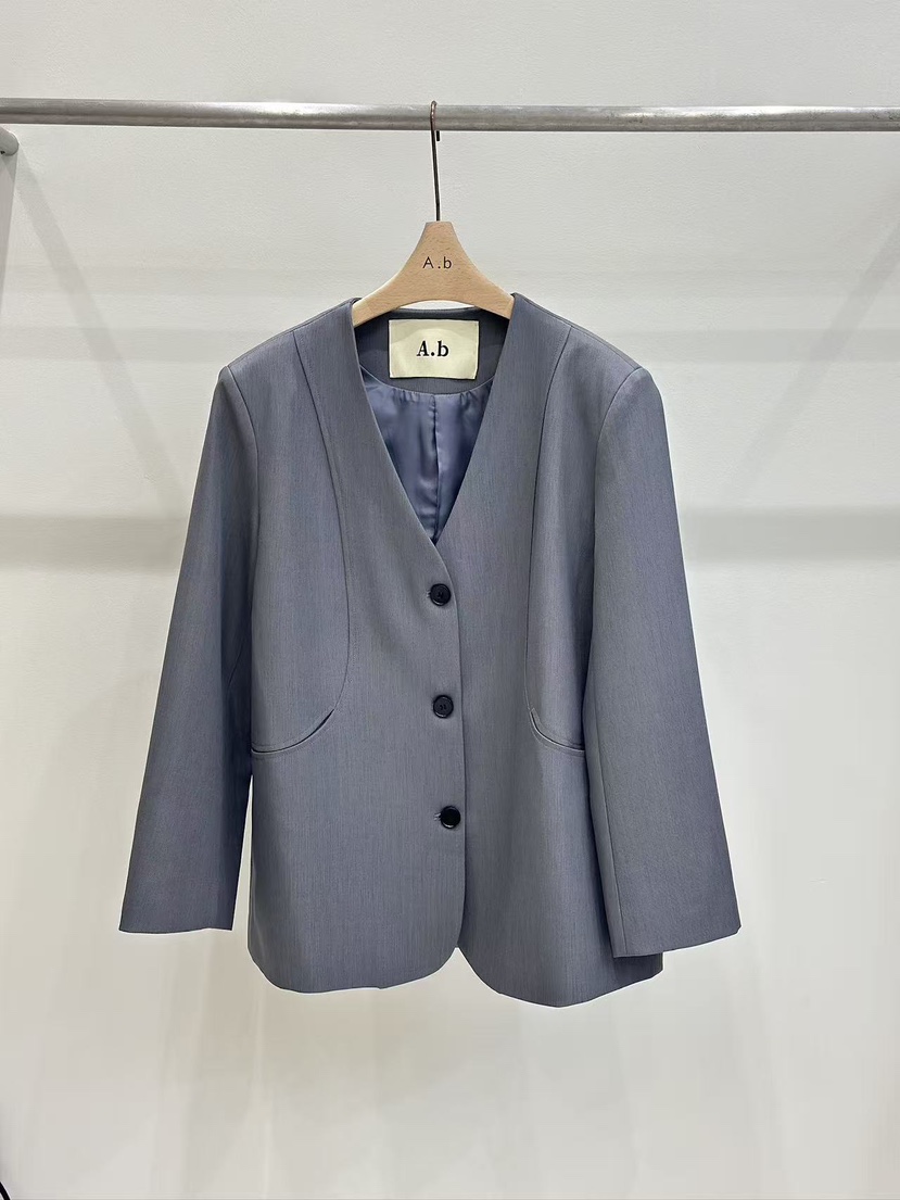 AUTUMN BEIGE-Q東大門㊣直郵女士新品休閑推薦25秋冬夾克A.b/AUTUMN BEIGE夾克圖色2