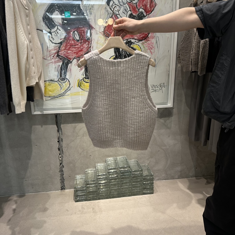LAMAGIEPIE東大門㊣直郵女士新品真品時尚熱賣職業人氣馬甲LAMAGIE GREY馬甲