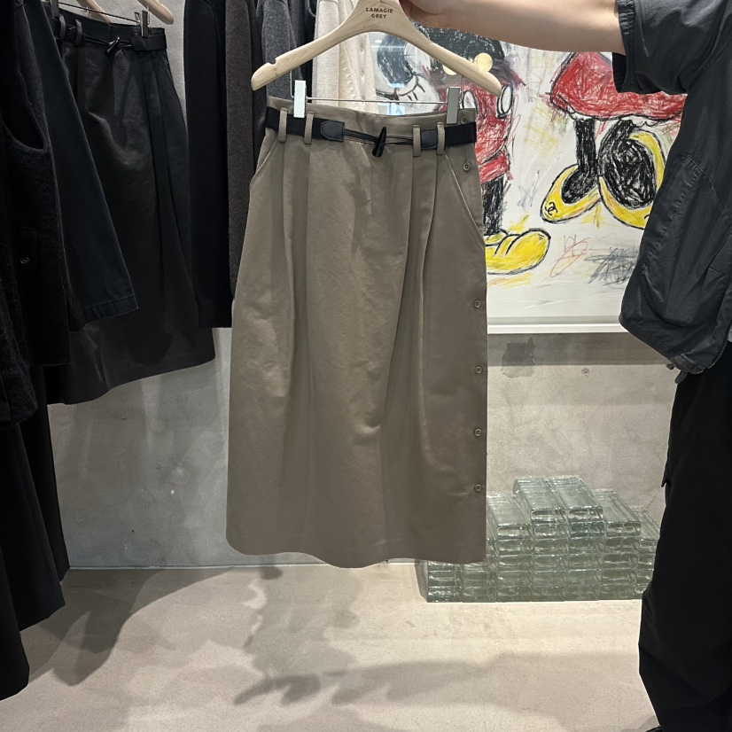 LAMAGIEPIE韓國代購㊣女士新品職業推薦真品熱賣人氣25秋冬長裙LAMAGIE GREY長裙圖色1