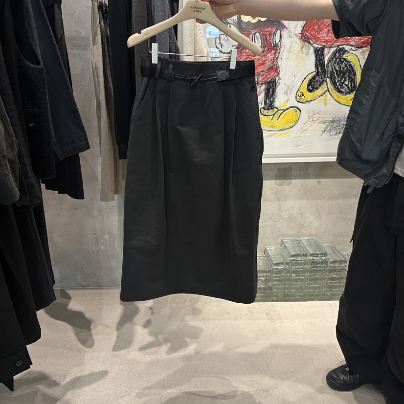 LAMAGIEPIE韓國代購㊣女士新品職業推薦真品熱賣人氣25秋冬長裙LAMAGIE GREY長裙圖色2