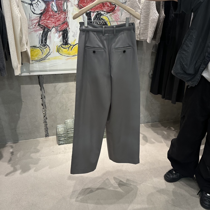 LAMAGIEPIE東大門㊣代購女裝新品職業熱賣休閑推薦時尚休閑褲LAMAGIE GREY休閑褲