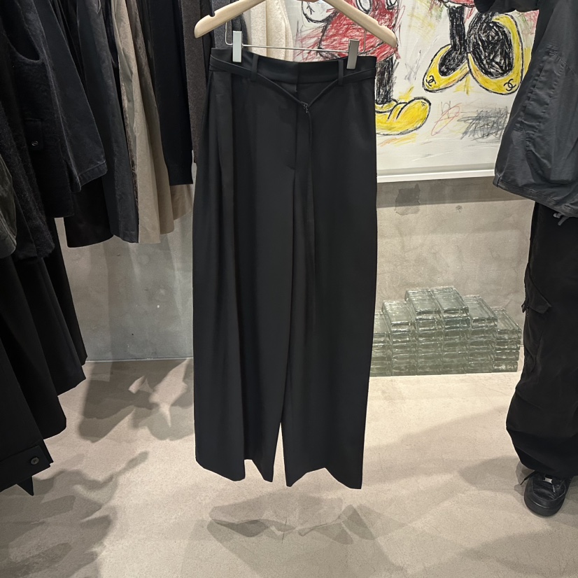 LAMAGIEPIE東大門㊣代購女裝新品職業熱賣休閑推薦時尚休閑褲LAMAGIE GREY休閑褲圖色2