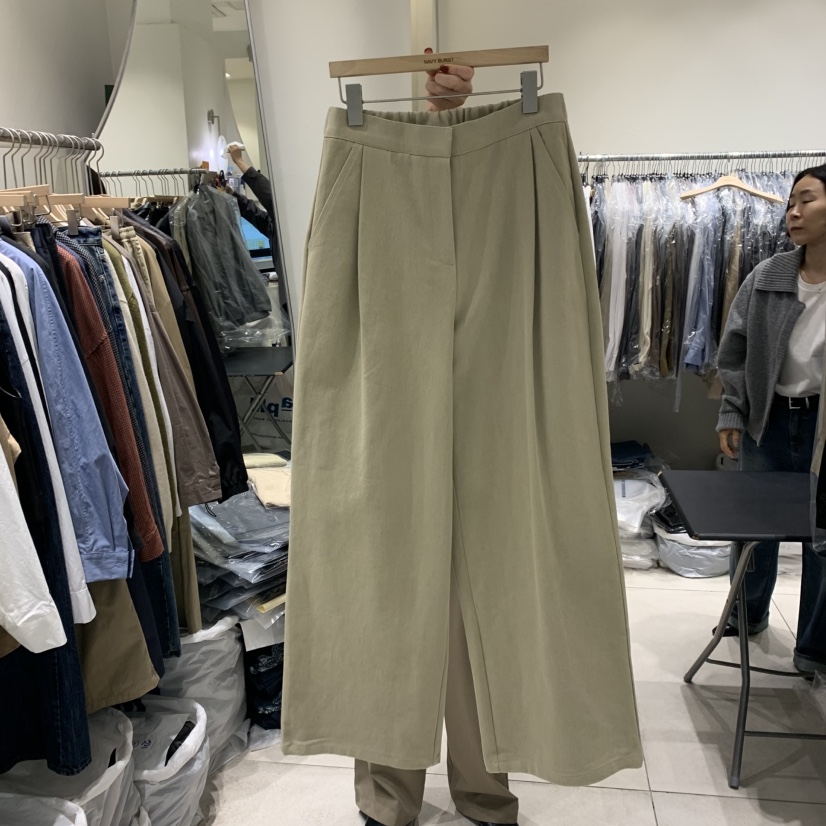 NAVYBURST韓國直郵㊣女裝新品25秋冬職業休閑人氣真品休閑褲NAVY BURST休閑褲圖色2