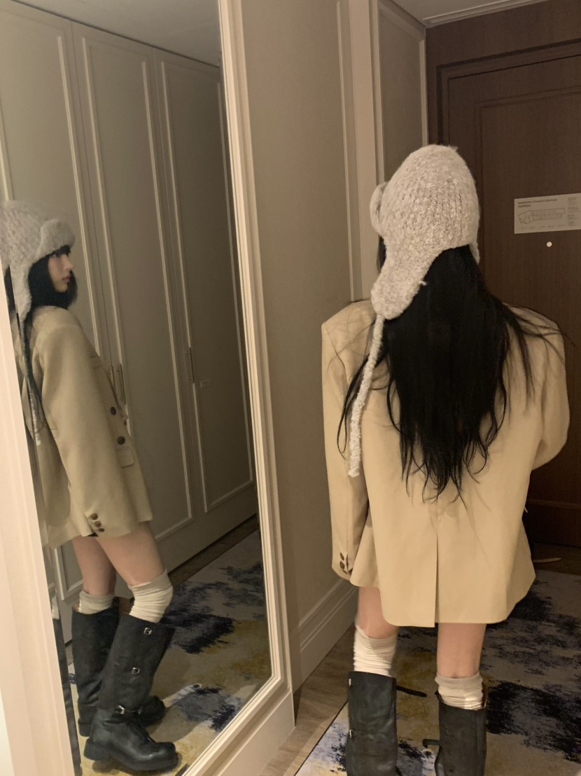 VIRKIN韓國直郵㊣女裝新品25秋冬職業推薦人氣熱賣時尚夾克VIRKIN夾克