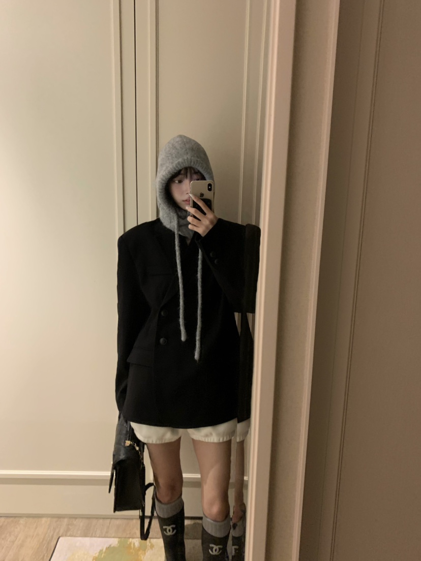 VIRKIN韓國直郵㊣女裝新品25秋冬職業推薦人氣熱賣時尚夾克VIRKIN夾克圖色3