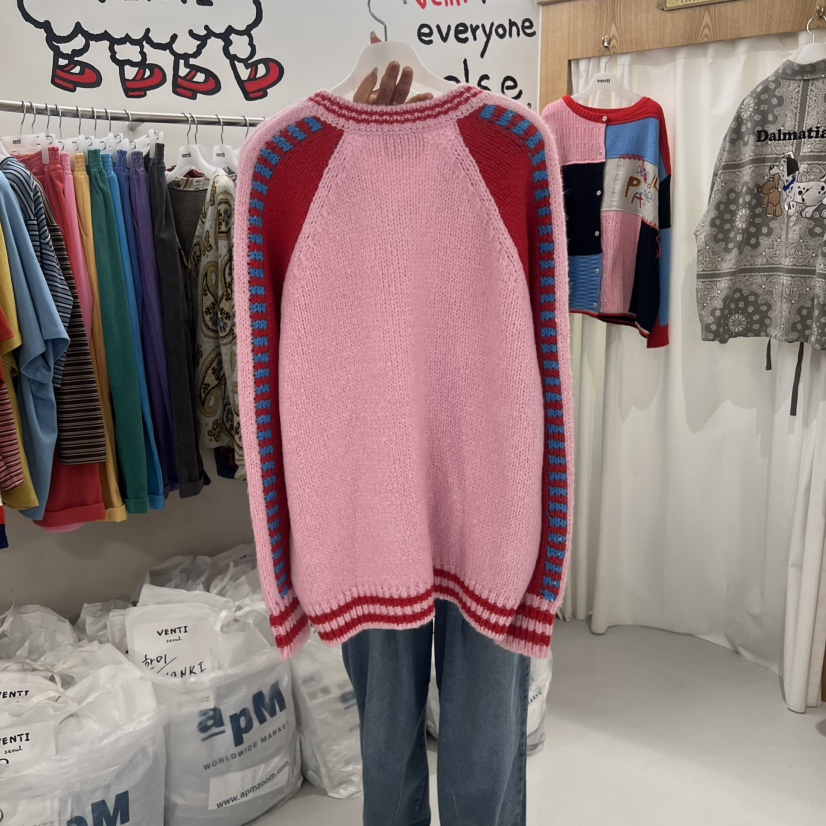 VENTI韓國代購㊣女裝新款職業推薦時尚25秋冬人氣夾克刺繡拉鏈VENTI夾克