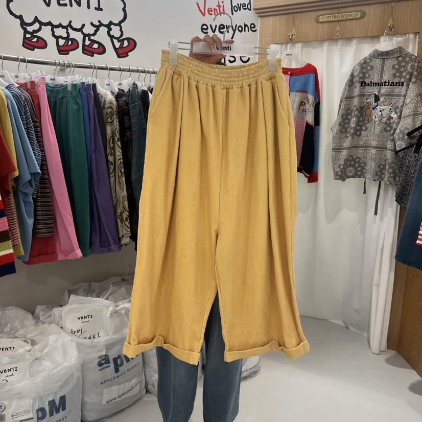 VENTI韓國直郵㊣女裝新款真品熱賣職業休閑時尚推薦人氣休閑褲VENTI休閑褲圖色3