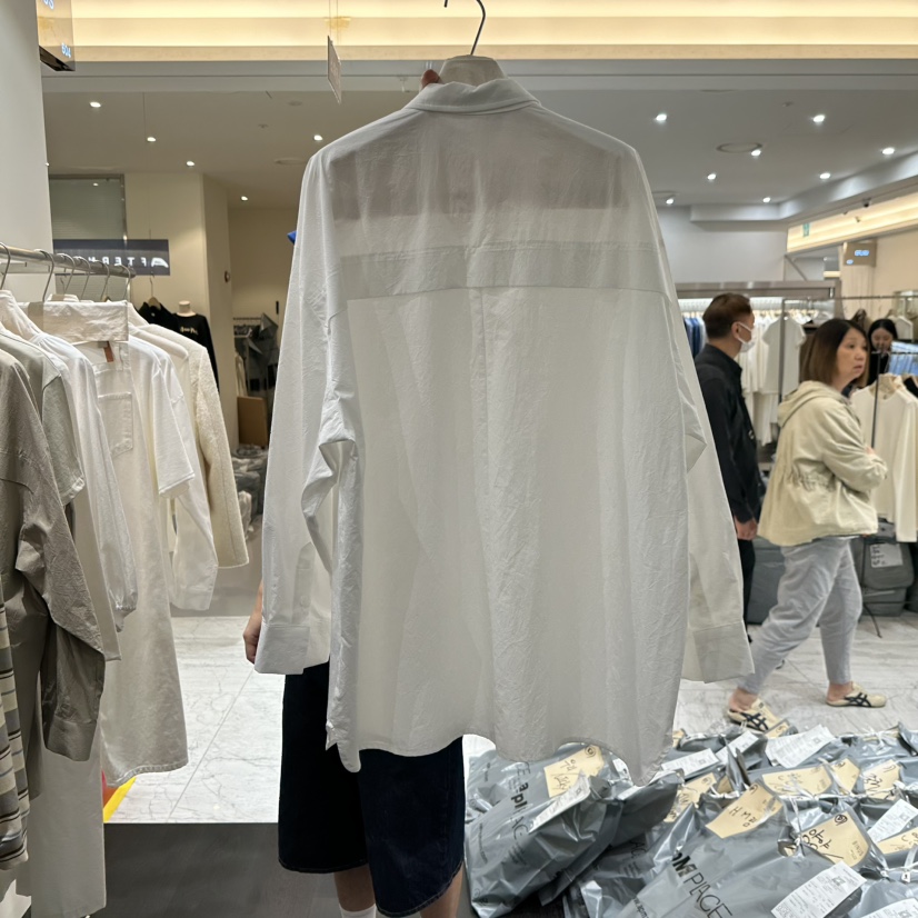 BINUS東大門㊣直郵女裝新款人氣休閑熱賣時尚真品襯衫蕾絲衫BINUS襯衫/蕾絲衫