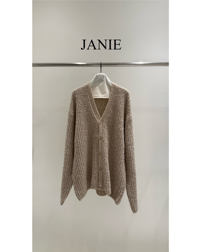 JANIE/NIA東大門㊣直郵女裝新品職業真品熱賣25秋冬夾克開衫JANIE/NIA夾克圖色1