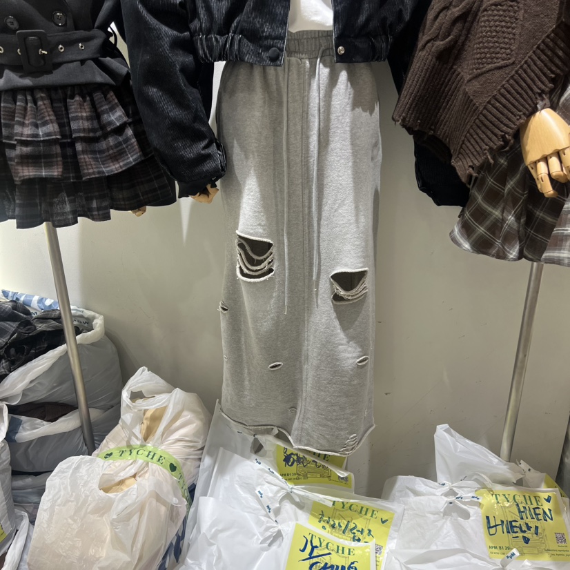 TYCHE東大門㊣直郵女裝新款推薦熱賣時尚人氣職業半身裙中短裙TYCHE半身裙/中短裙圖色1