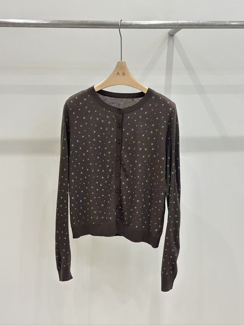 AUTUMN BEIGE-Q東大門㊣直郵女士新品25秋冬時尚休閑長袖T恤A.b/AUTUMN BEIGE長袖T恤圖色2