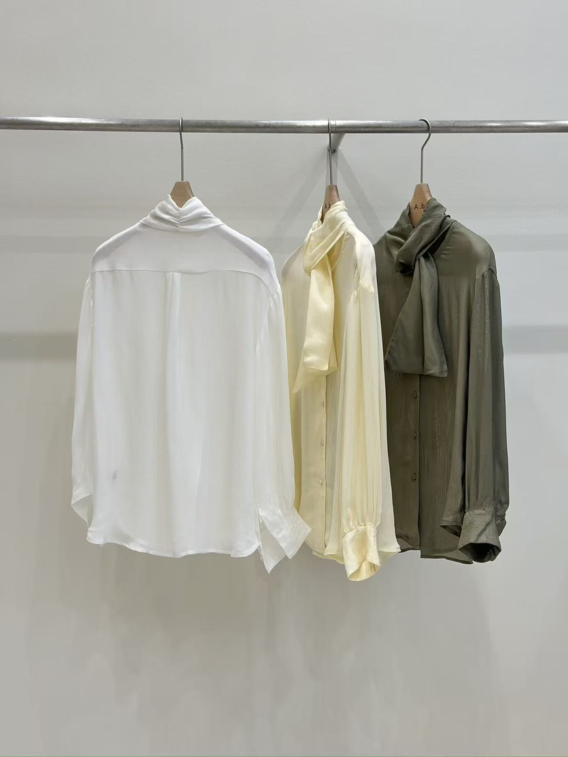AUTUMN BEIGE-Q東大門㊣代購女士新品熱賣時尚襯衫蕾絲衫A.b/AUTUMN BEIGE襯衫/蕾絲衫