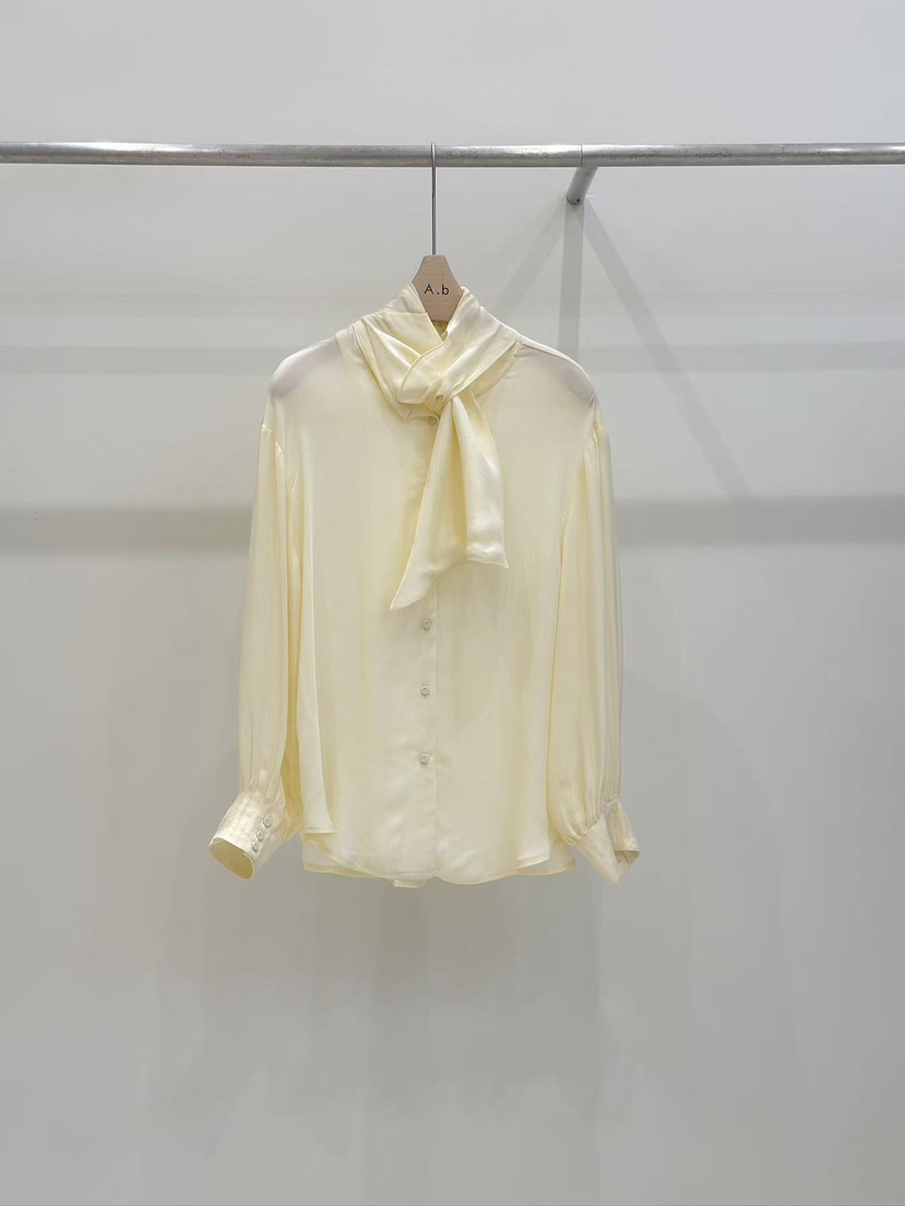 AUTUMN BEIGE-Q東大門㊣代購女士新品熱賣時尚襯衫蕾絲衫A.b/AUTUMN BEIGE襯衫/蕾絲衫圖色2