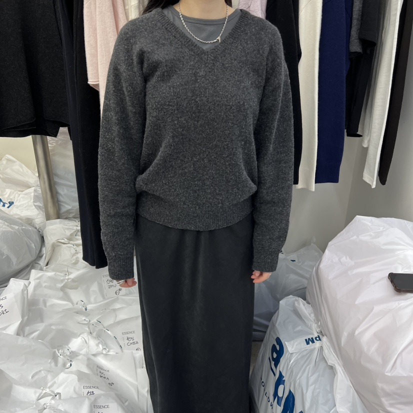 ESSENCE東大門㊣實拍女士新款熱賣人氣時尚25秋冬針織衫羊毛ESSENCE針織衫圖色5
