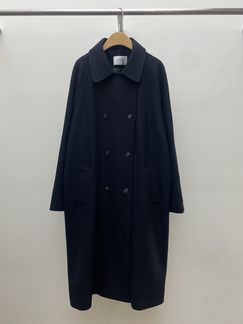 COMETE東大門㊣代購女士新品25秋冬真品熱賣人氣中長款大衣COMETE中長款大衣圖色2