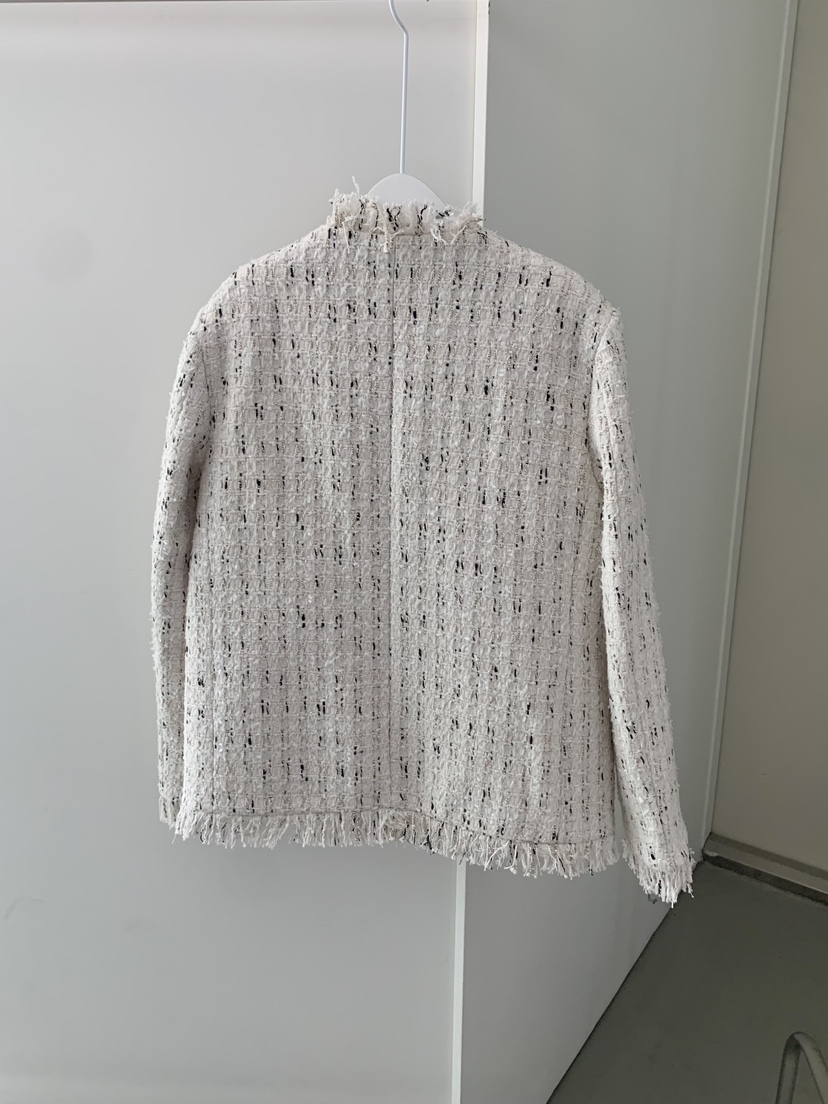SHOP POSTER韓國直郵㊣女裝新款時尚25秋冬真品熱賣夾克花呢SHOP_POSTER夾克