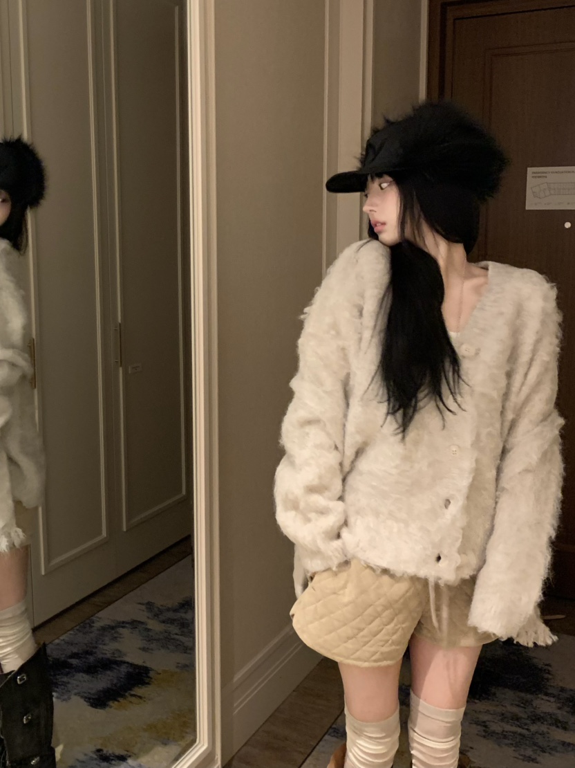 VIRKIN韓國直郵㊣女士新品25秋冬人氣休閑職業夾克含飄帶開衫VIRKIN夾克