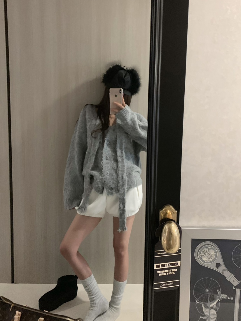 VIRKIN韓國直郵㊣女士新品25秋冬人氣休閑職業夾克含飄帶開衫VIRKIN夾克