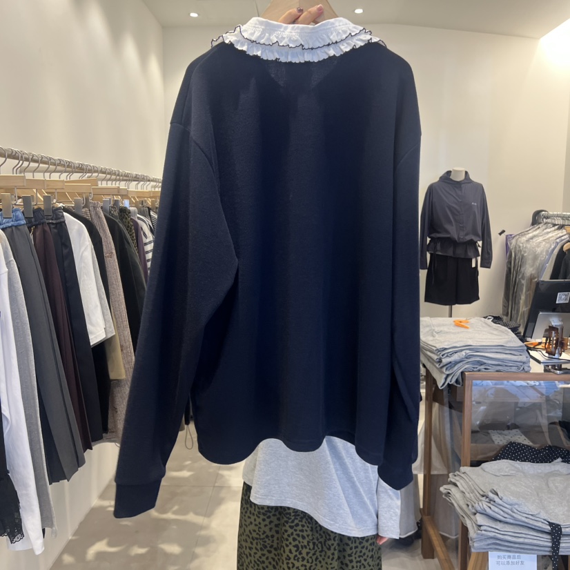 TAN&amp;COMO韓國直郵㊣女裝新品25秋冬真品熱賣推薦時尚衛衣tan-COMO衛衣