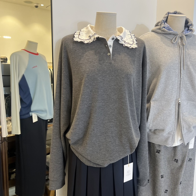 TAN&amp;COMO韓國直郵㊣女裝新品25秋冬真品熱賣推薦時尚衛衣tan-COMO衛衣圖色1