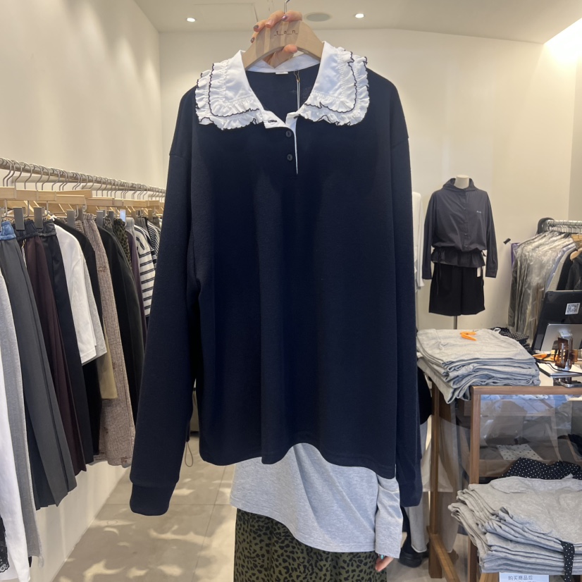 TAN&amp;COMO韓國直郵㊣女裝新品25秋冬真品熱賣推薦時尚衛衣tan-COMO衛衣圖色2