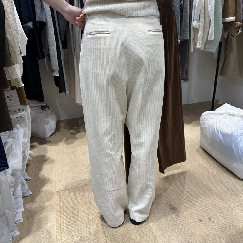 OVERTAKE韓國直郵㊣女士新品25秋冬真品熱賣職業休閑褲燈芯絨OVERTAKE休閑褲