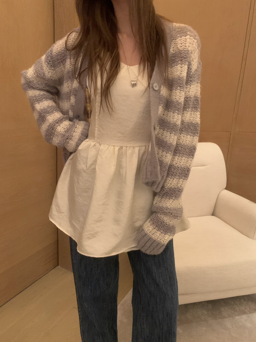 SHOP POSTER東大門㊣直郵女裝新品25秋冬時尚推薦夾克羊駝SHOP_POSTER夾克
