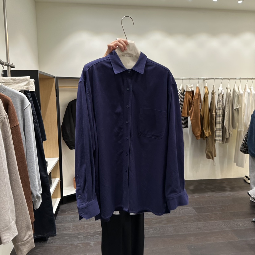 BINUS東大門㊣實拍女士新品熱賣推薦人氣時尚真品襯衫蕾絲衫BINUS襯衫/蕾絲衫圖色2