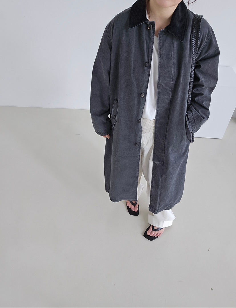 J SHOP東大門㊣實拍女士新款25秋冬人氣時尚熱賣休閑長款風衣J_SHOP長款風衣