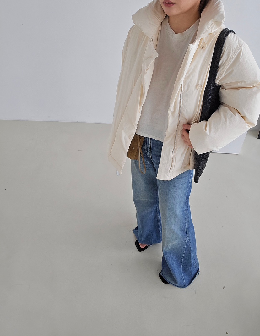 J SHOP東大門㊣實拍女士新品推薦真品職業25秋冬短款羽絨服J_SHOP短款羽絨服