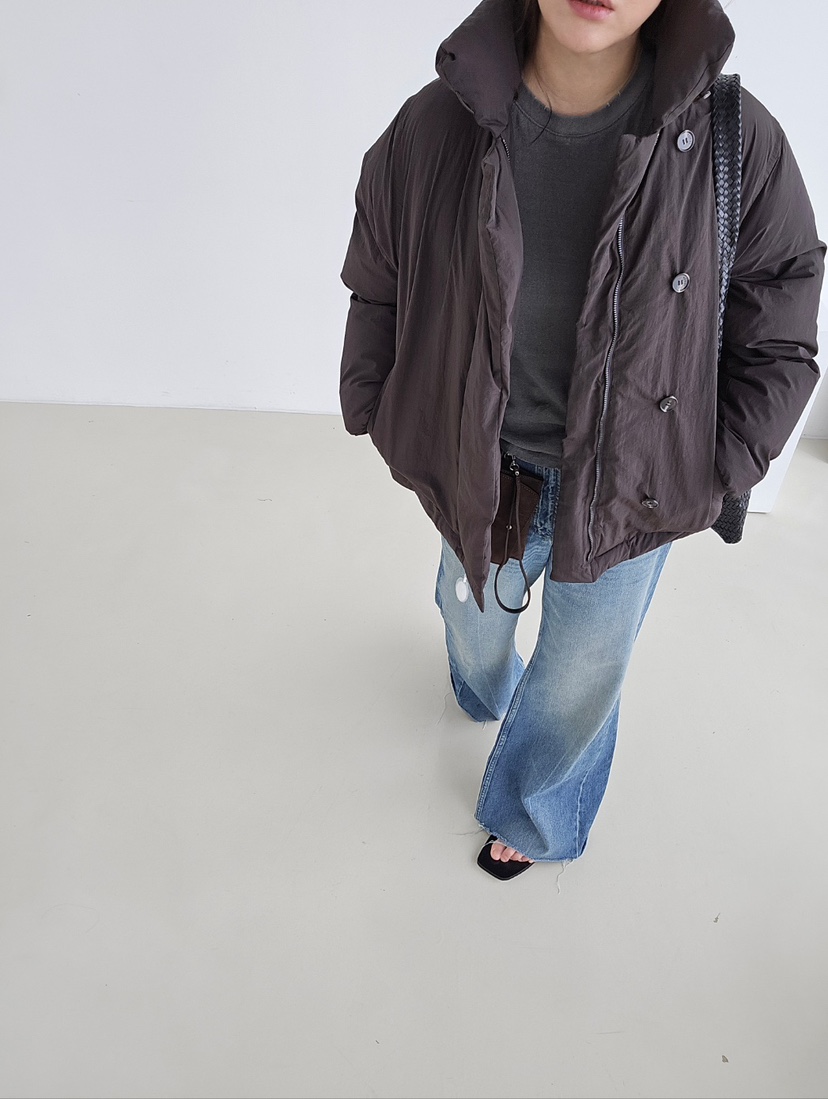 J SHOP東大門㊣實拍女士新品推薦真品職業25秋冬短款羽絨服J_SHOP短款羽絨服