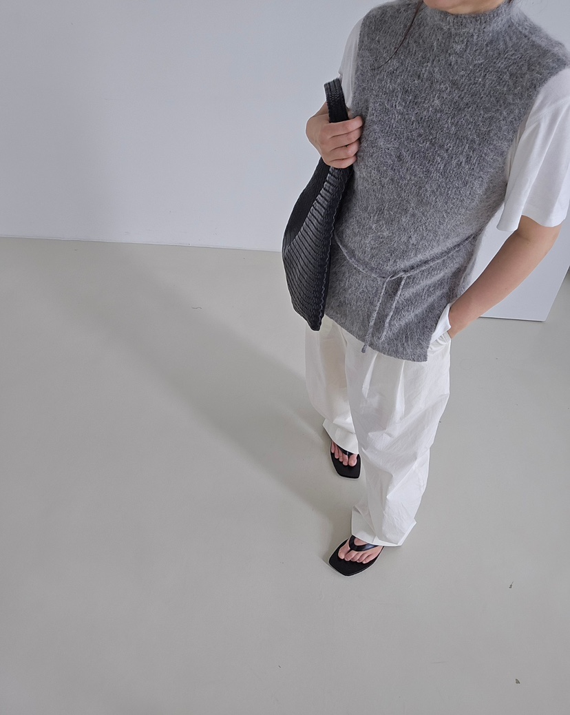 J SHOP韓國直郵㊣女裝新款時尚25秋冬人氣真品吊帶背心搖粒絨J_SHOP吊帶/背心