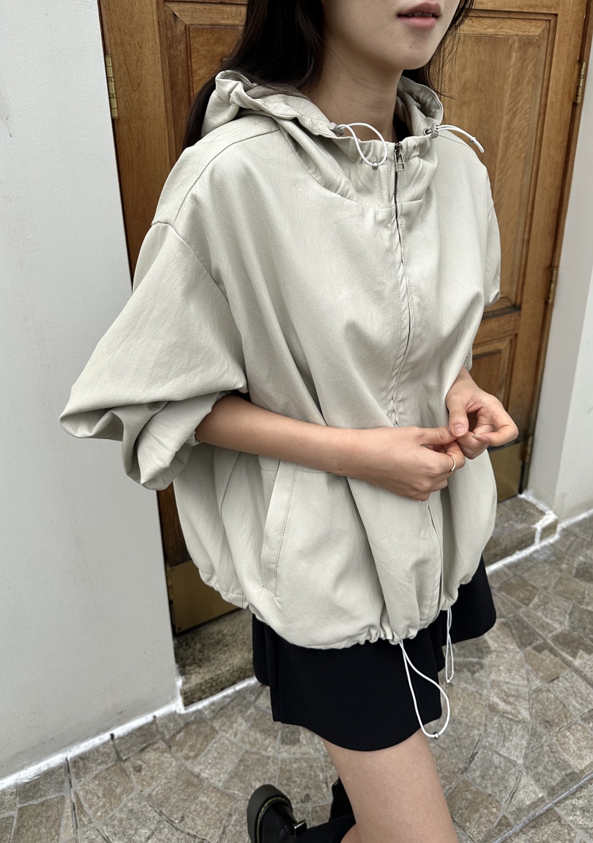 CLASSY-O韓國直郵㊣女裝新款推薦25秋冬職業夾克生態皮革連帽CLASSY-O夾克